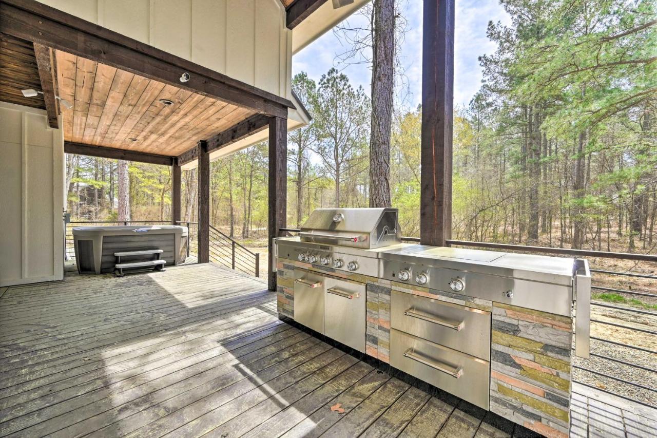 Private Hot Tub, Outdoor Fireplace Broken Bow Gem المظهر الخارجي الصورة